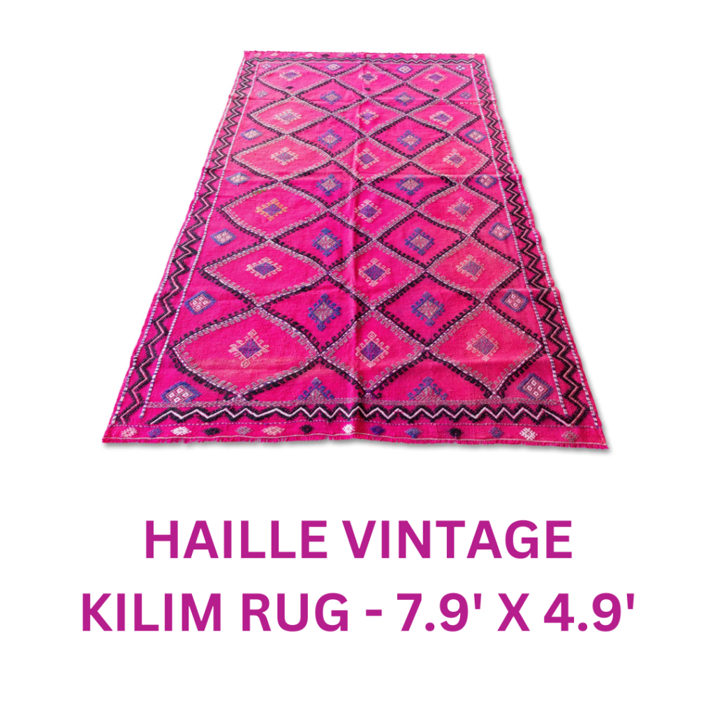Haille Vintage Kilim Rug